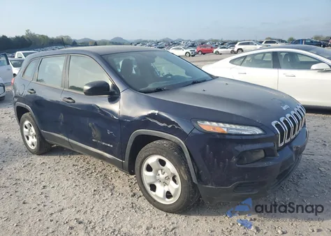 2016 Jeep Cherokee Sport из США, поврежденный, VIN 1C4PJLAB8GW126434